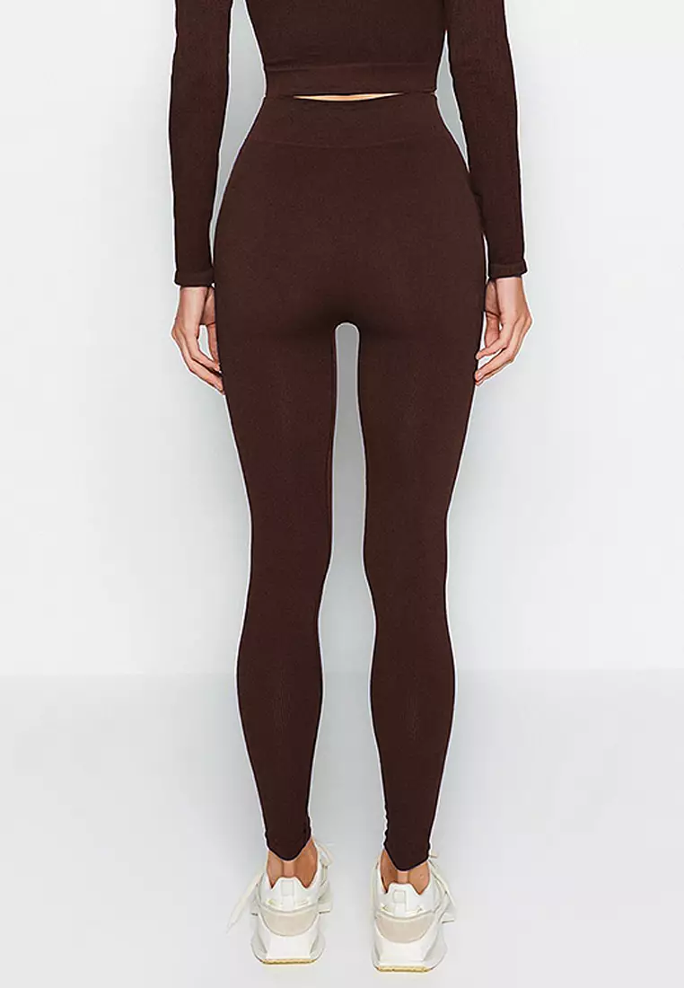 無縫長褲運動緊身褲