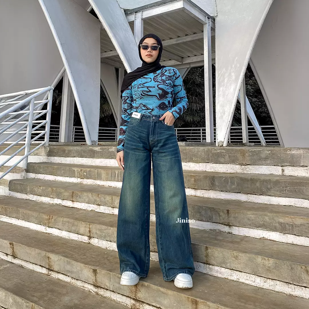 Highwaist Oversize Baggy Loose Jeans 758 WEEKEND