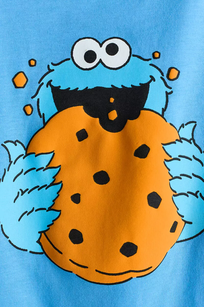 Oversized printed T-shirt
