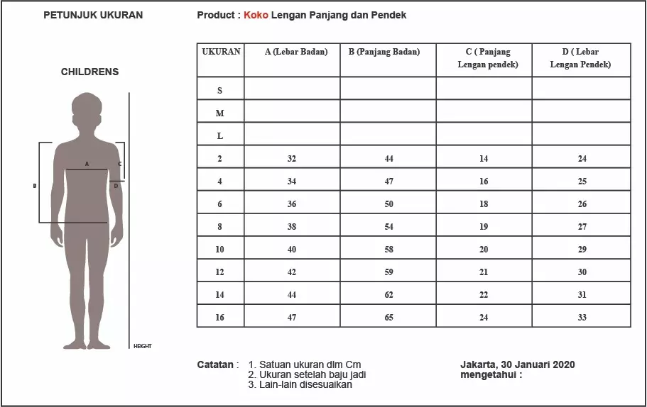 Pingu Koko Anak Laki Laki Shanghai Printing Panjang Putih D91600435G