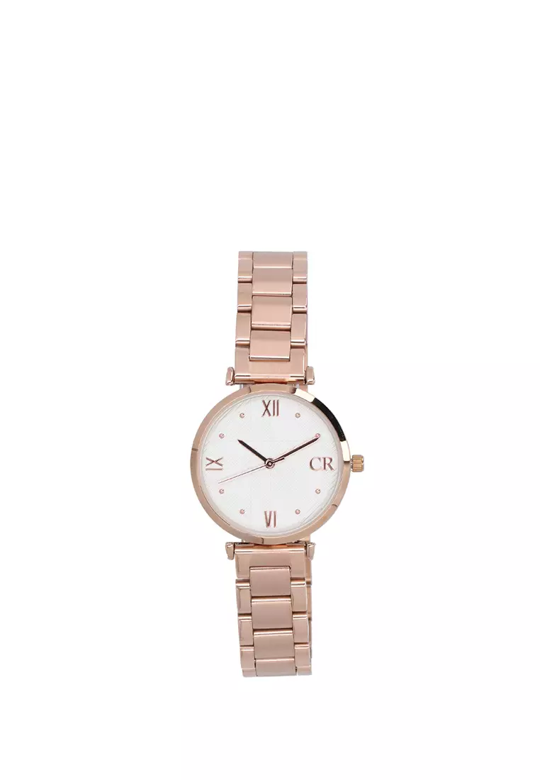 Buy Carlo Rino Beige Eloise Plaid Timepiece 2025 Online | ZALORA ...