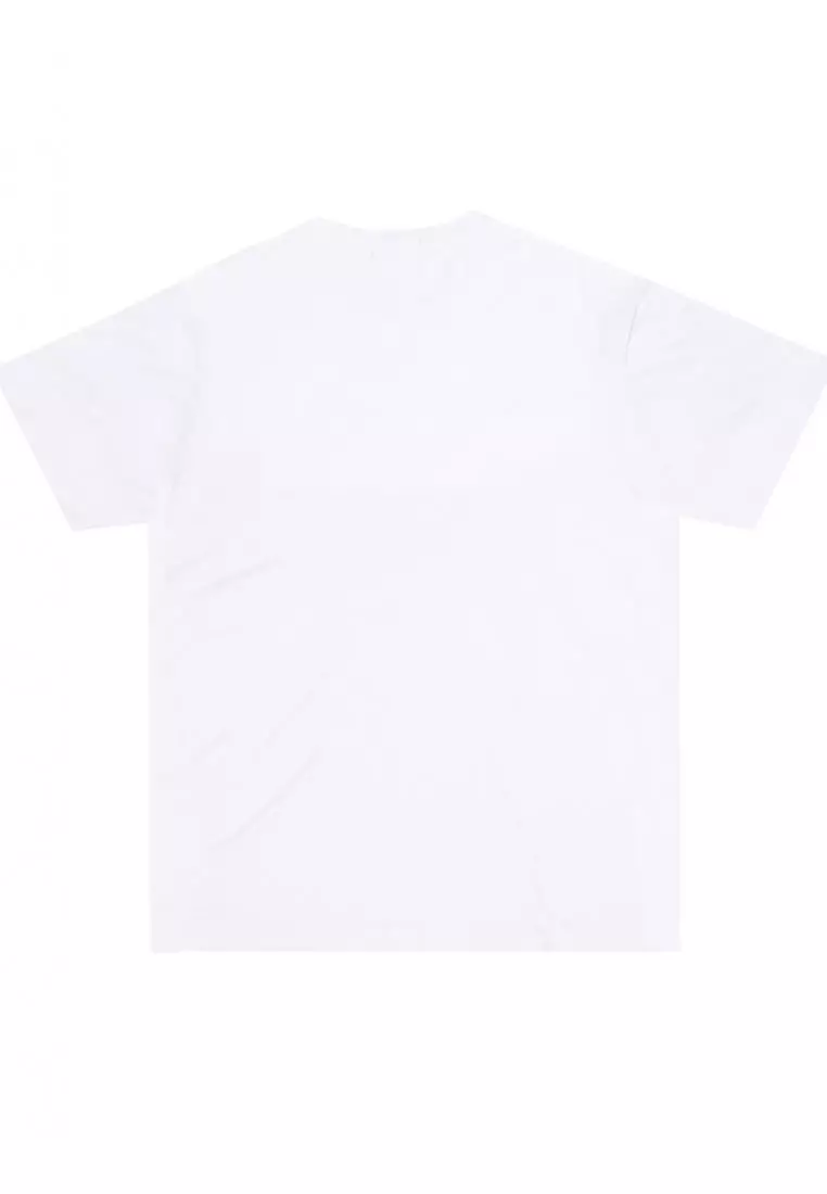 MTI74 kaos T-shirt Pria Instacool Polos Putih