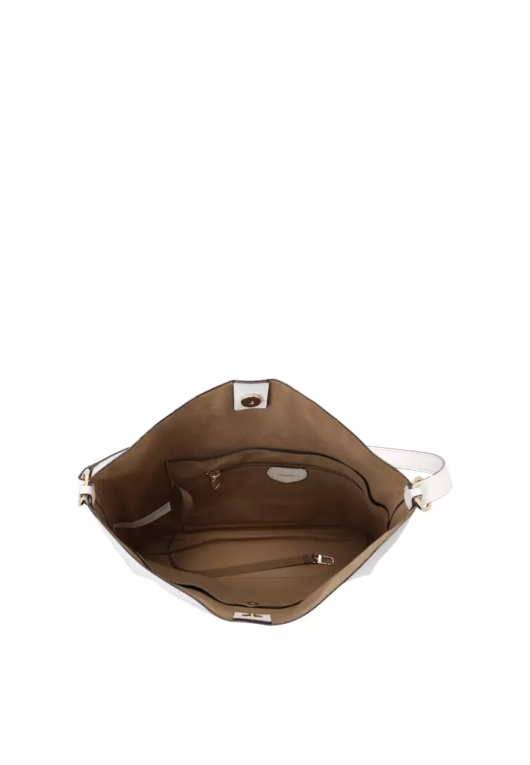Slouchy Hobo Bag - White
