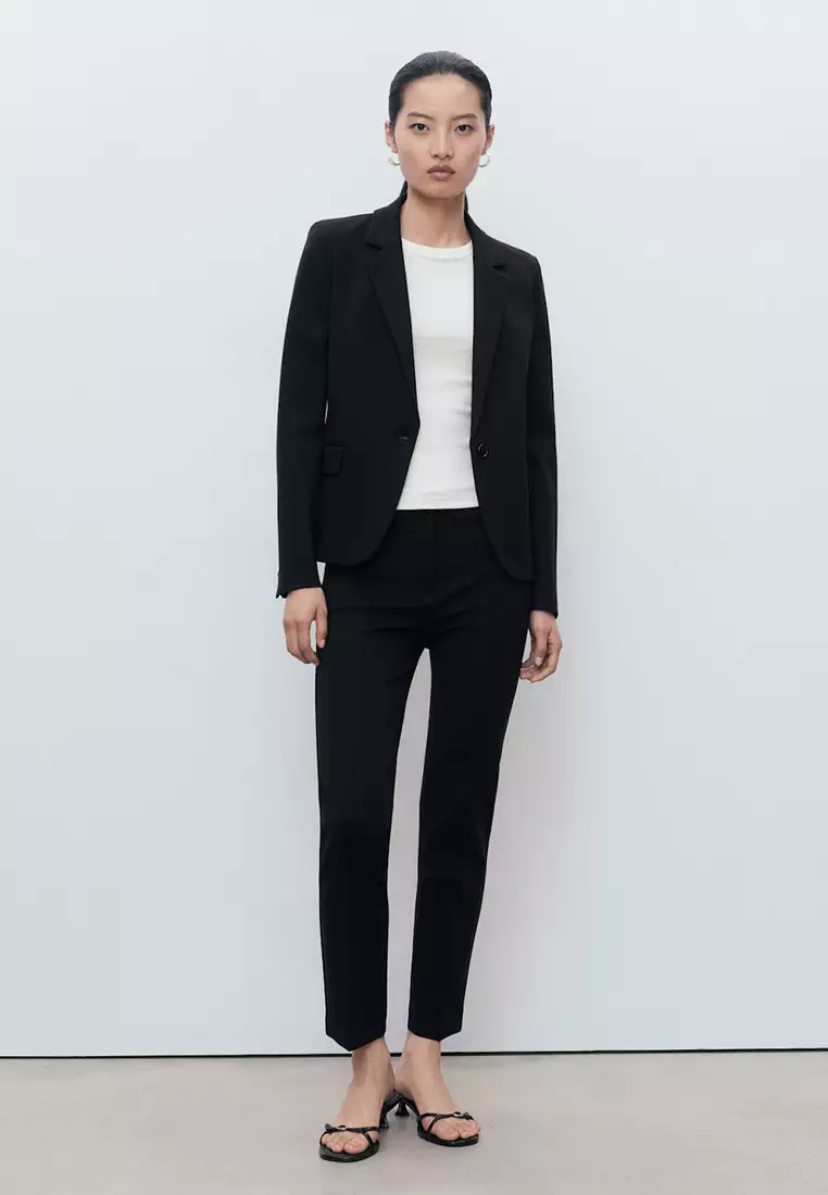 Fitted Suit Jacket