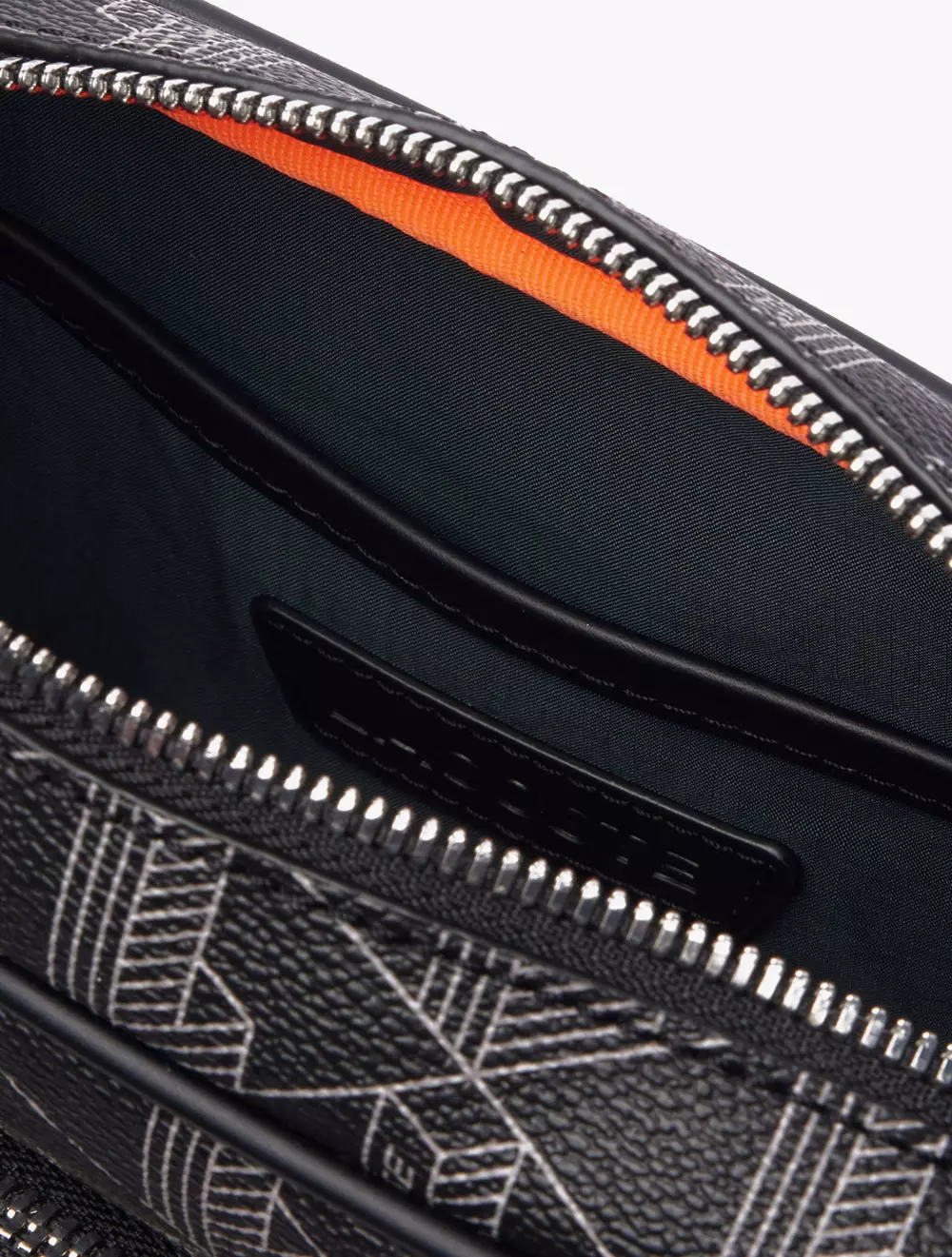 The Blend Grained Texture Shoulder Bag - Black