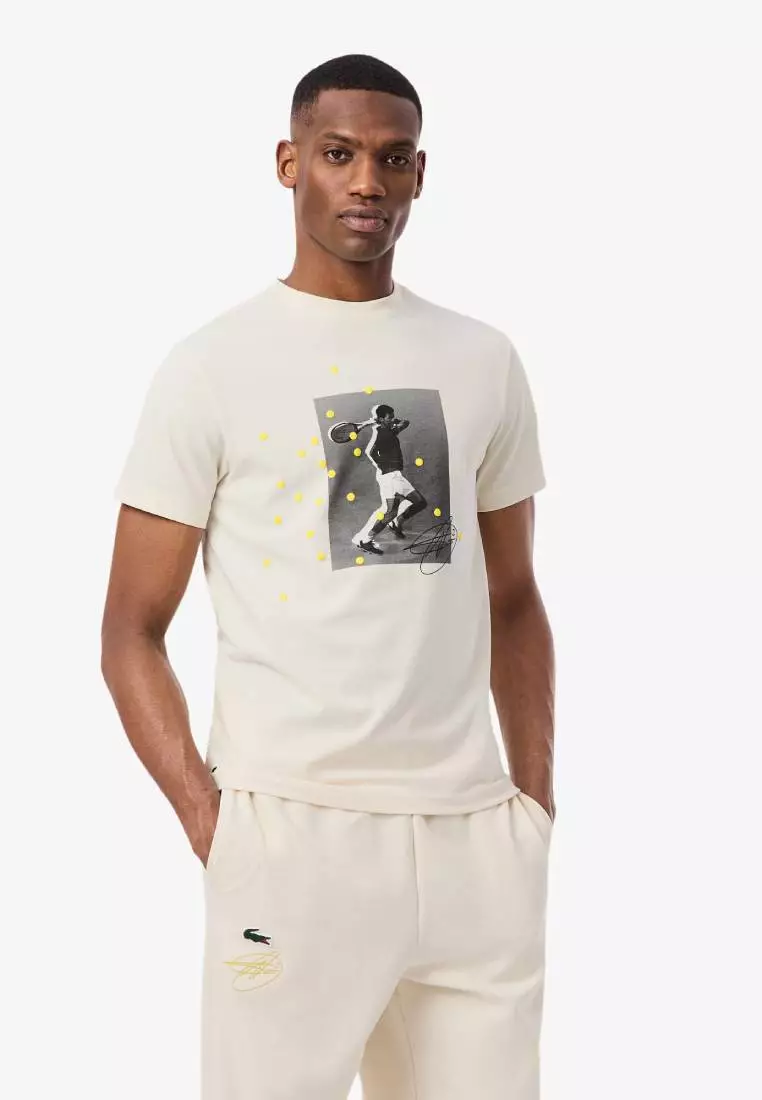 Buy Lacoste Lacoste Tennis x Novak Djokovic Graphic T-shirt Online