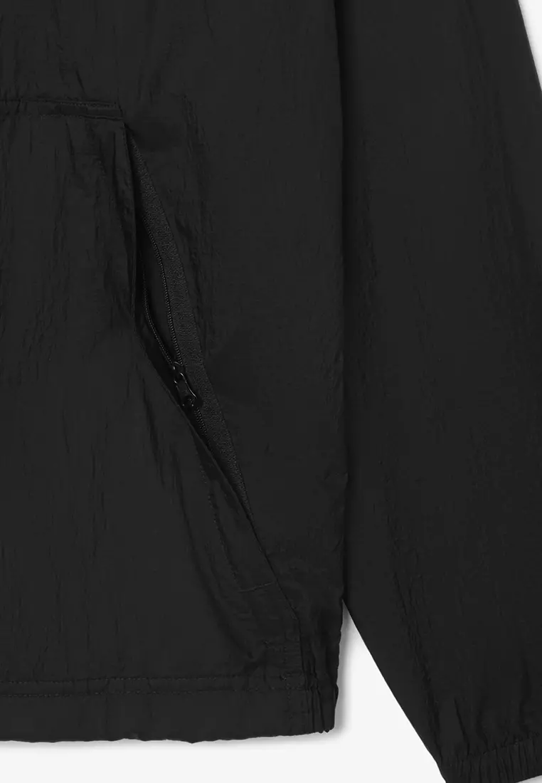 Lightweight Water-Repellent Hooded Jacket
