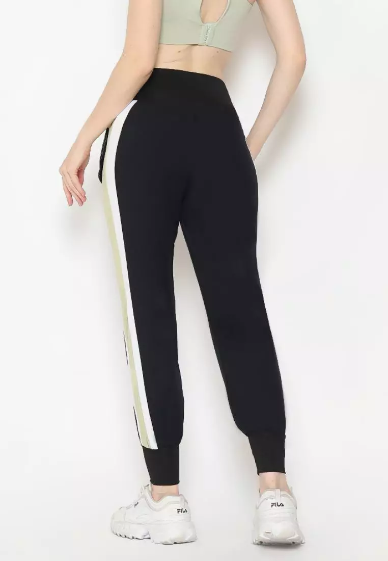 Fitwear - Jogger Olahraga Wanita MADELINE 2 COLORED POCKET - GREEN MATCHA