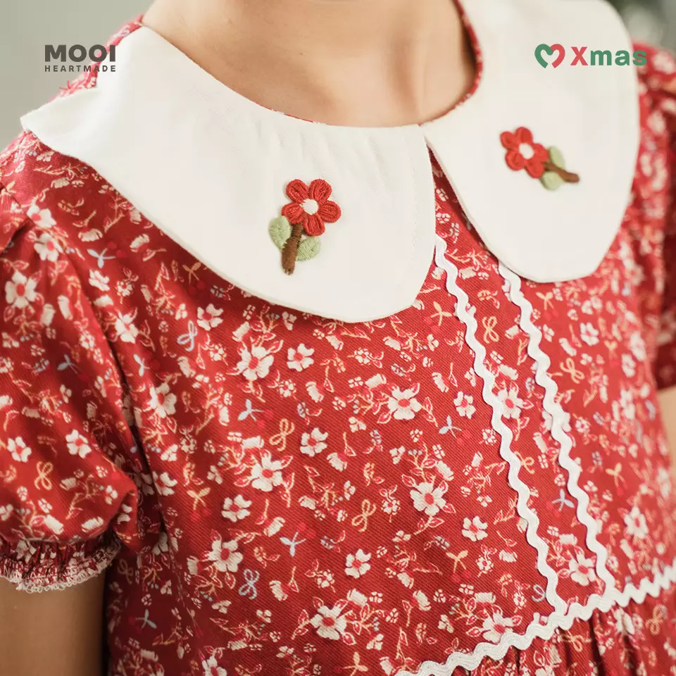 Mooi Dress Anak Perempuan Averyl Dress - Ivory
