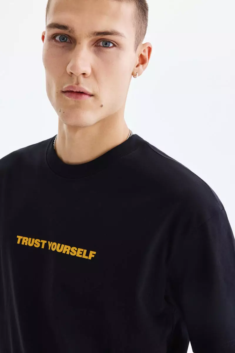 Loose Fit Printed T-shirt