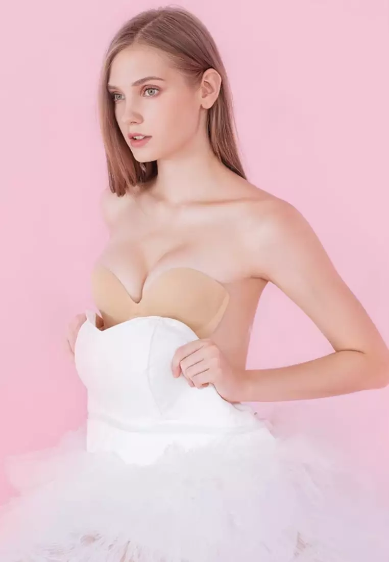 Hilary Inflatable Push Up Bra in Nude 充气胸贴