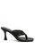 London Rag black Mid Heel Thong Sandal in Black 3D0DDSHA2E0FFEGS_1