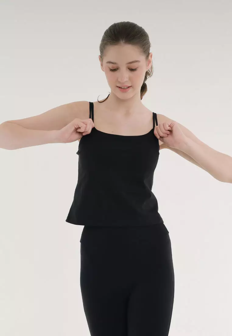 Breeze Cami Crop, Baju Olahraga Wanita - Onyx