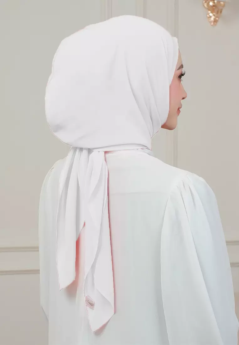 HIJAB INSTAN MAGNET SYIFA - WHITE
