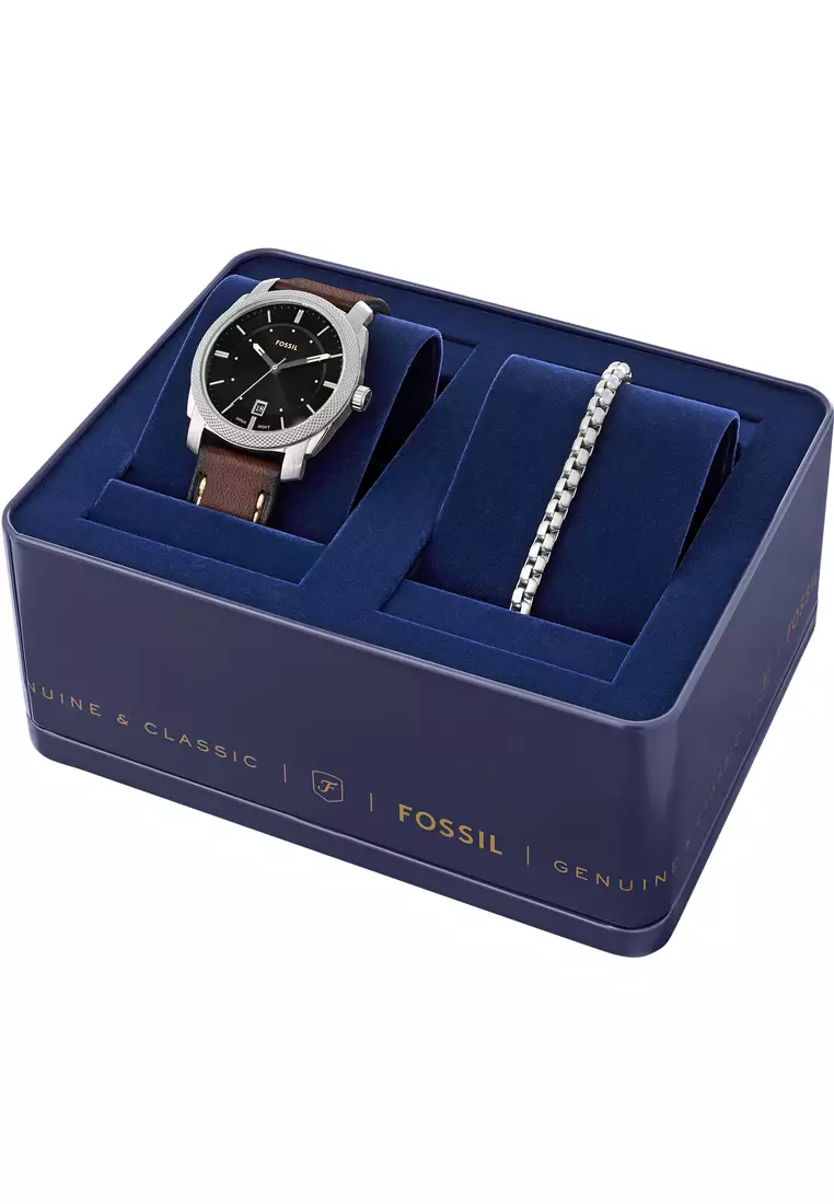 Fossil men leather clearance