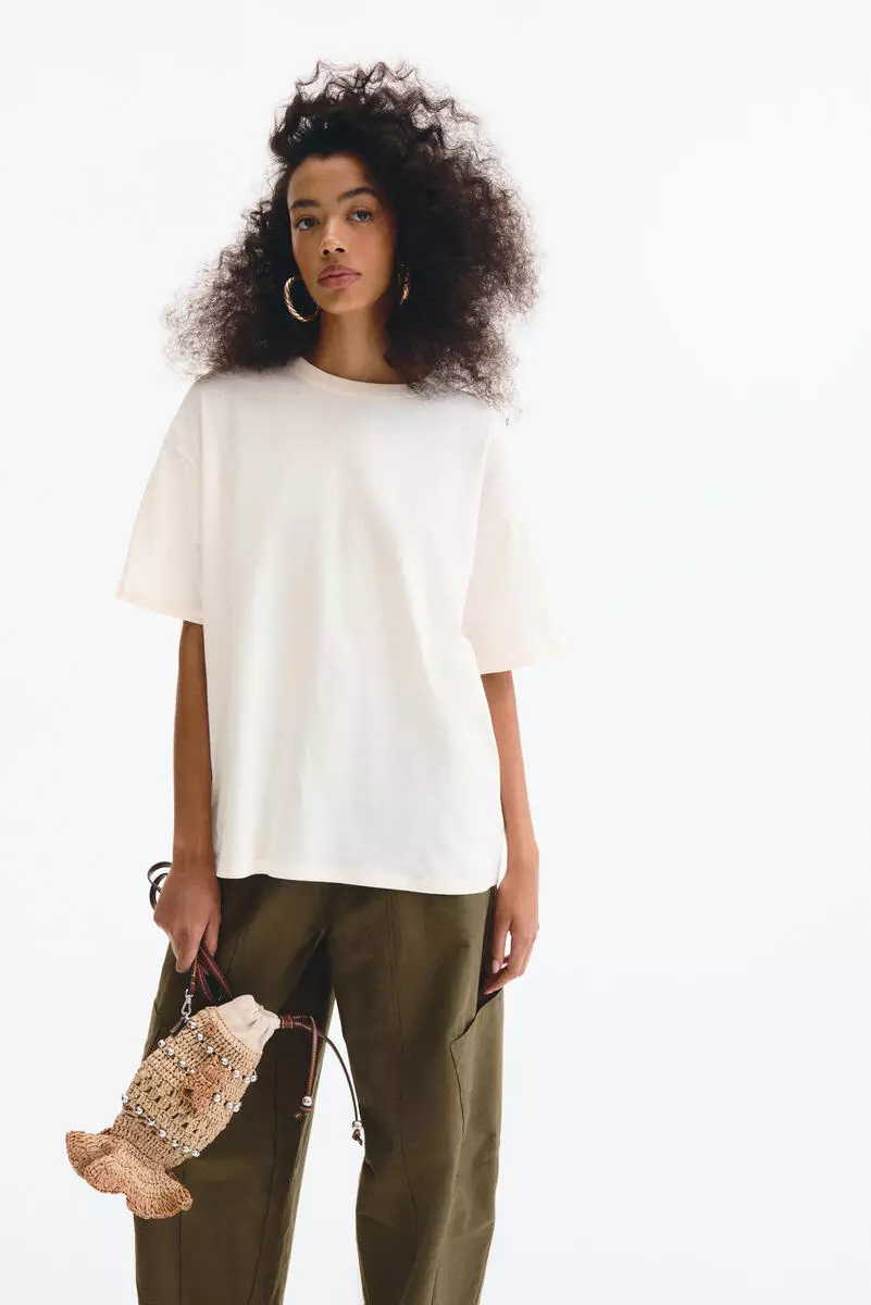 Oversized printed T-shirt