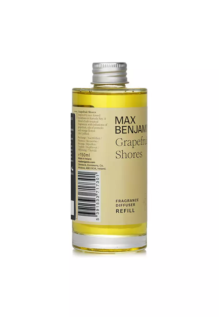 Max Benjamin MAX BENJAMIN Grapefruit Shores Diffuser Refill 150ml