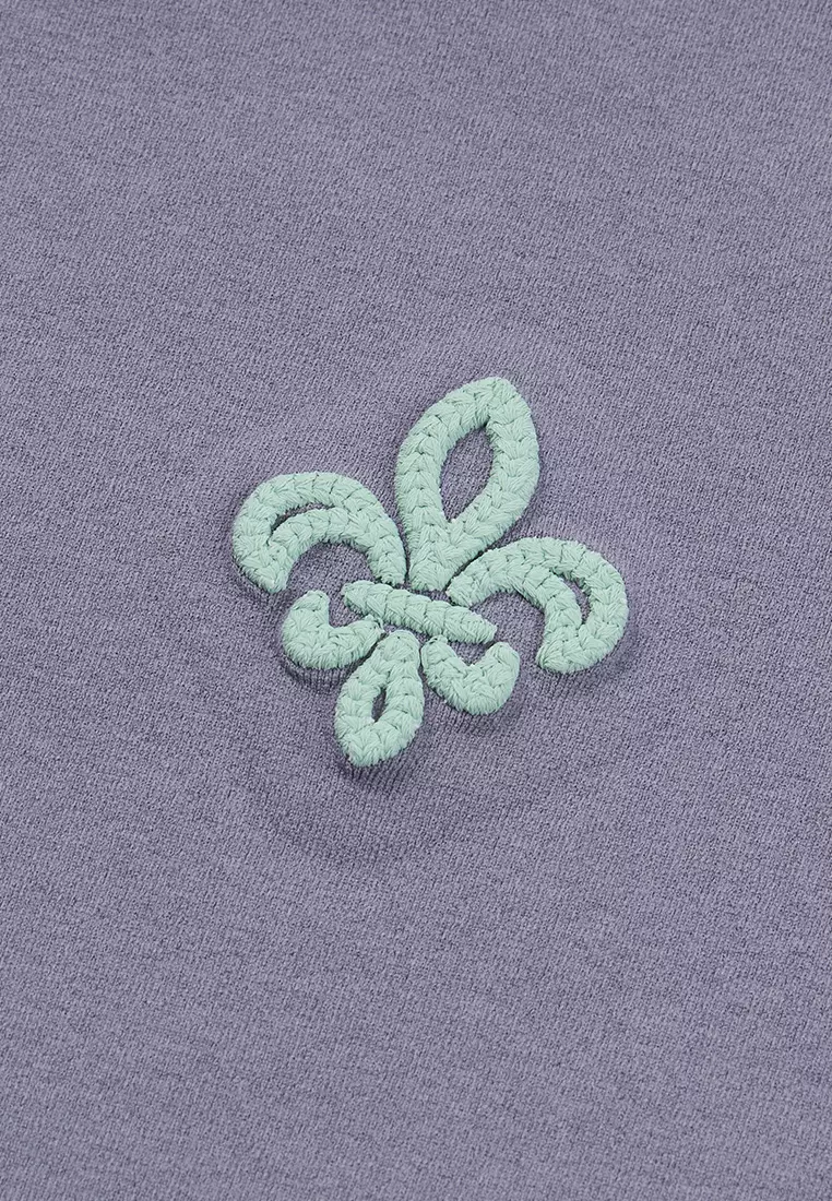 女裝鳶尾花 LOGO 短袖T裇