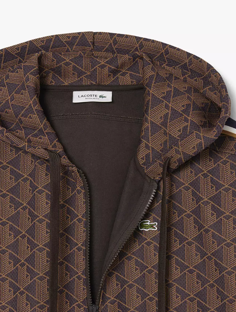 Jacquard Monogram Hoodie - Purple