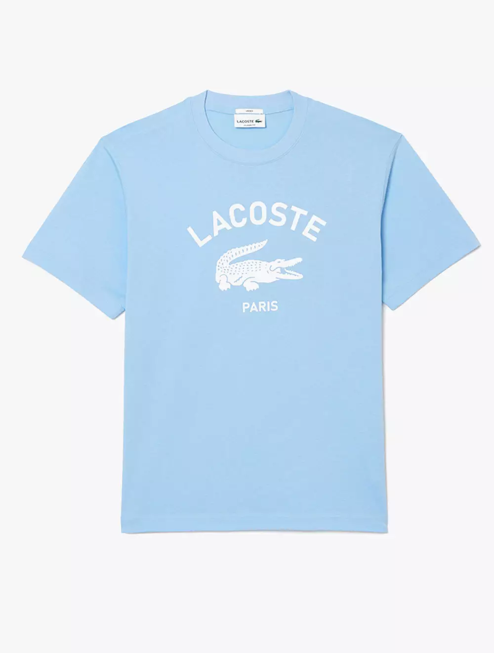 Classic Fit Lacoste Print T-shirt - Blue