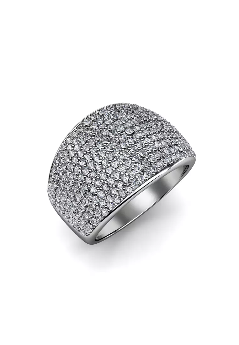 White online metal ring