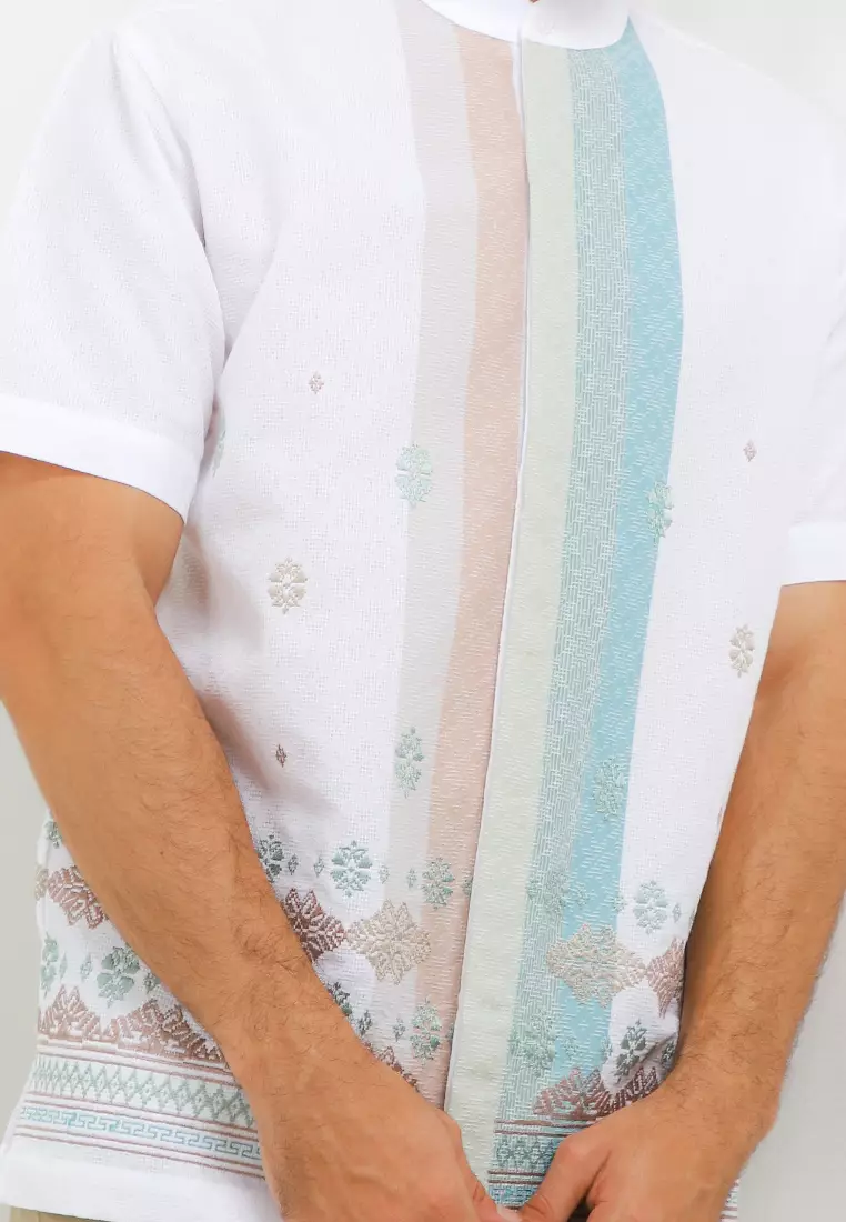 Spring Delight Short Sleeve Baju Koko