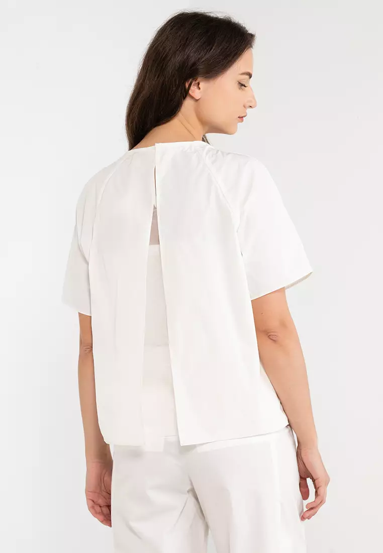 Buy ck Calvin Klein Shine Parachute With Rumpled Organza Top