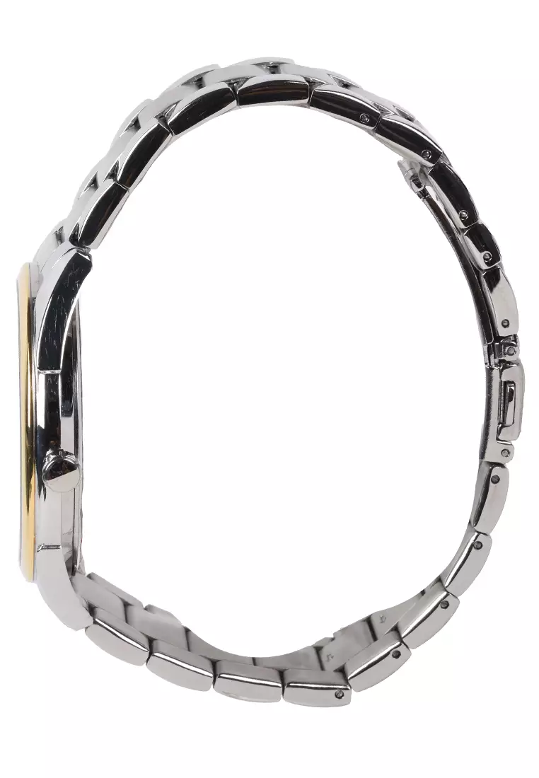 Alba - Jam Tangan Pria - Silver Gold - Stainless Steel Bracelet - AS9A65X1