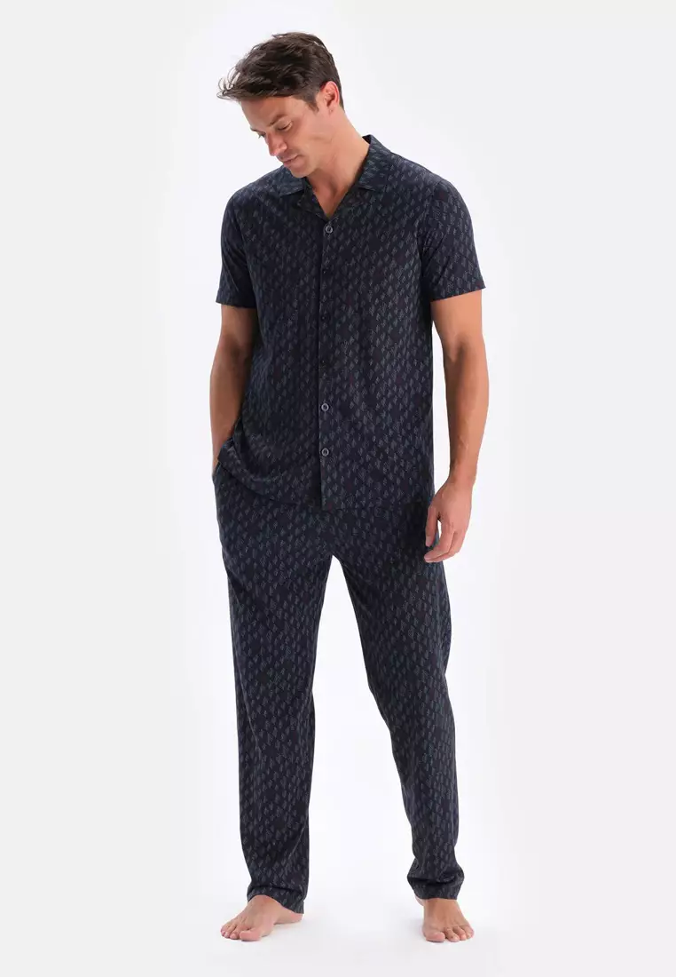 Pigiama Donna Dagi In Modal | T-Shirt A Manica Corta E Pantaloni Autunno Inverno