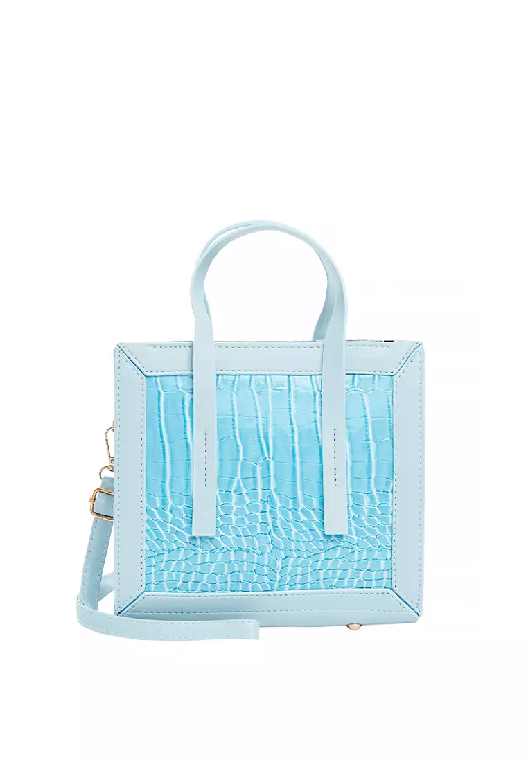 Blue transparent 2025 bag