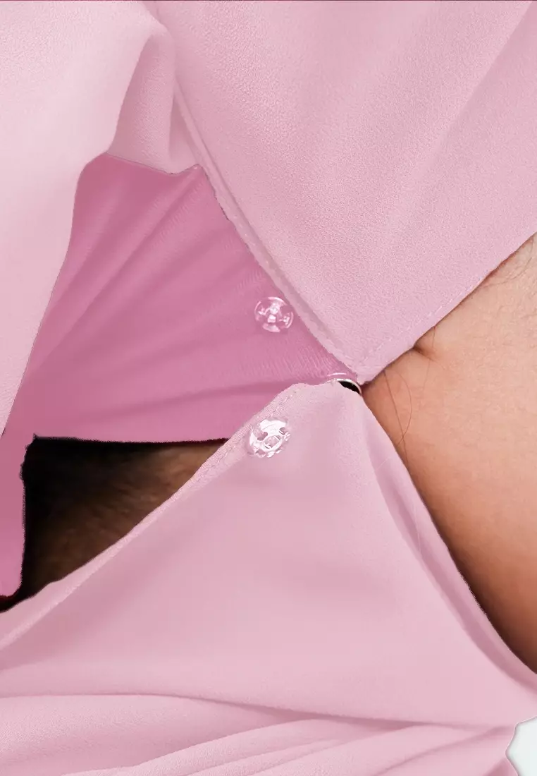 HIJAB INSTAN ELENA - BABY PINK