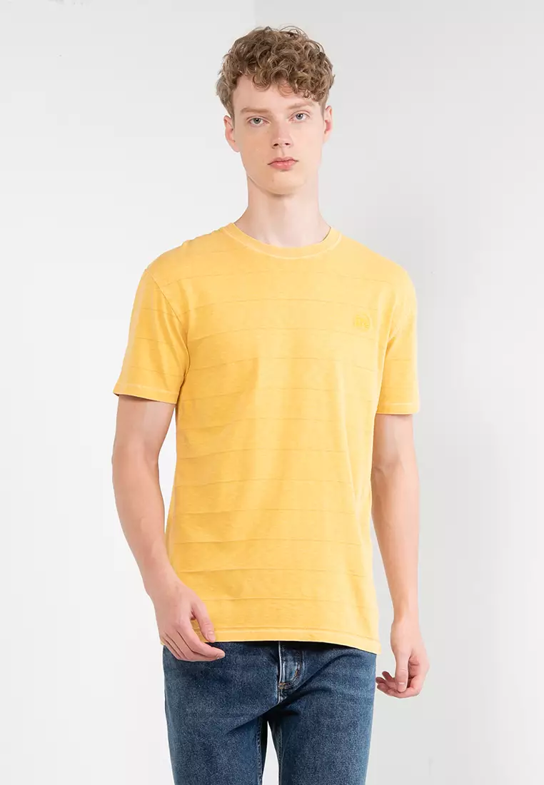 yellow men tshirt