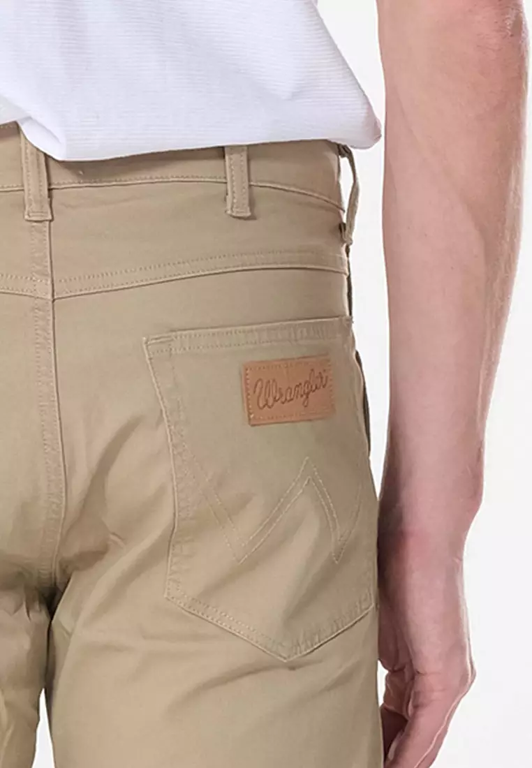 Texas Straight Colored Pants for Men in Khaki Color