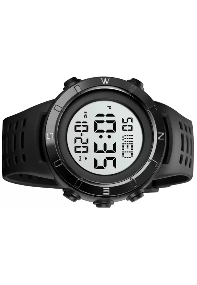 Jam Tangan Digital Pria Waterproof Many Function Strap Tali Material PU Silicone IR36 ORIGINAL