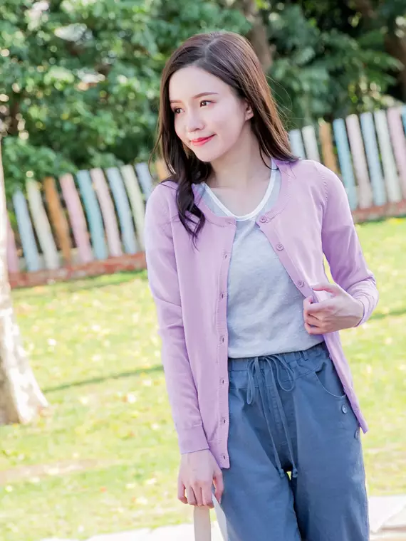 Purple clearance shrug cardigan