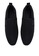 UniqTee black Classic Textile Loafers with Side Strap 88CACSH25CE0F3GS_4