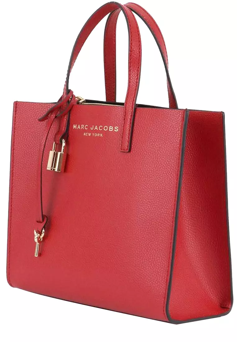 Buy Marc Jacobs Marc Jacobs Mini Grind Tote Bag In Savvy Red M