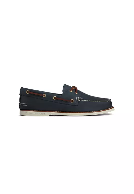 Men's Gold Authentic Original™ 2-Eye Boat Shoes Topsider - Navy (10398459)
