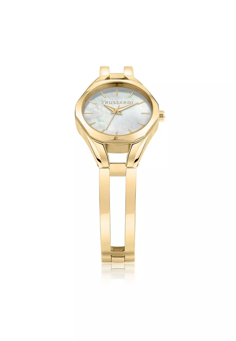 【2 Years Warranty】  Trussardi Metropolitan 30mm Women's Quartz Watches R2453159501