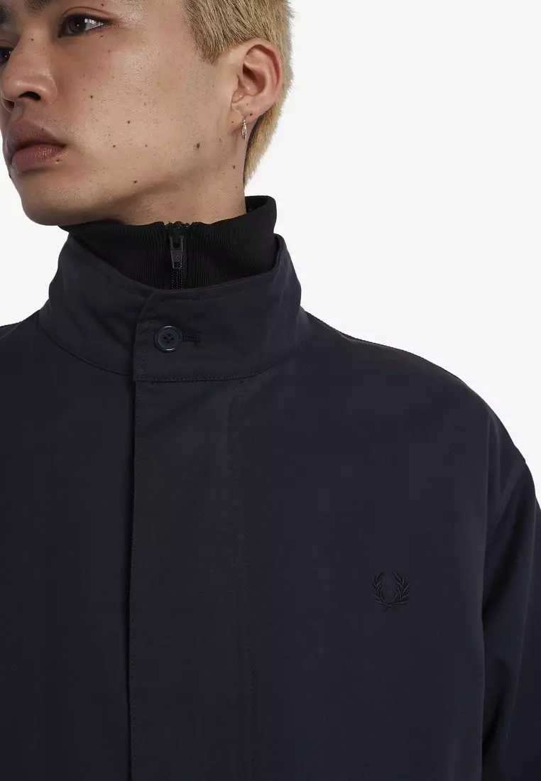 Buy Fred Perry Fred Perry J4582 Double Layered Jacket (Shaded Navy