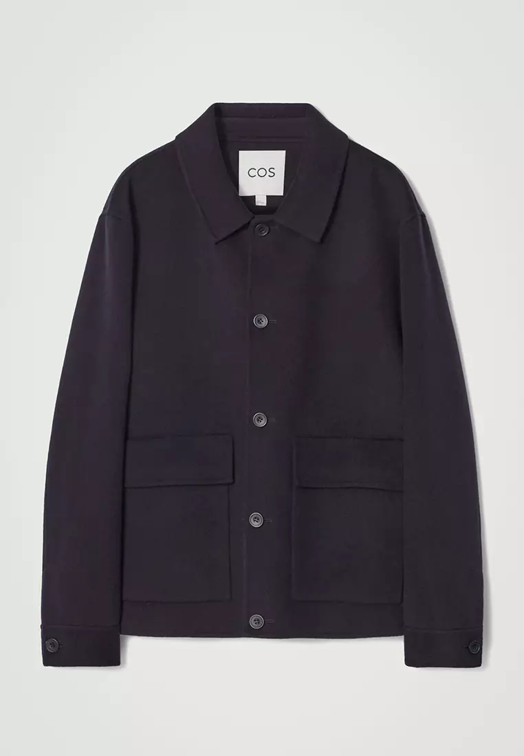 Buy COS Double-Faced Wool Jacket 2025 Online | ZALORA