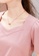 HAPPY FRIDAYS pink Puff Sleeve Sweetheart Collar Top JW GW-J218 53E29AA31A7AF6GS_8