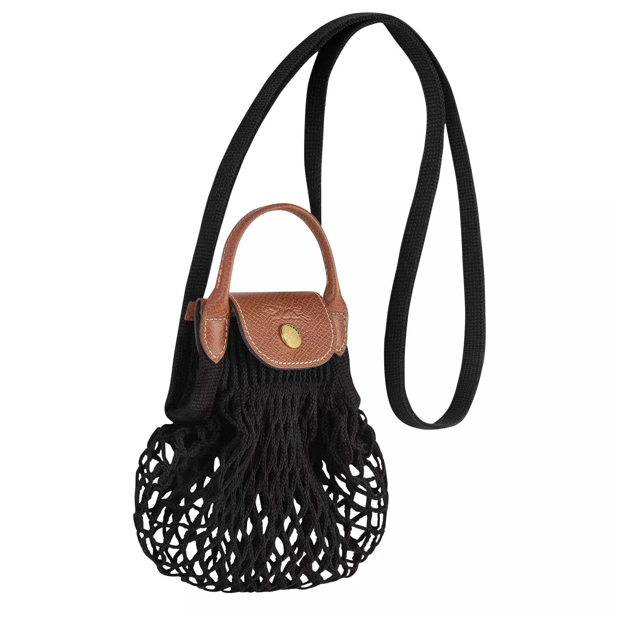 Le Pliage Filet Mesh Bag XS - Black