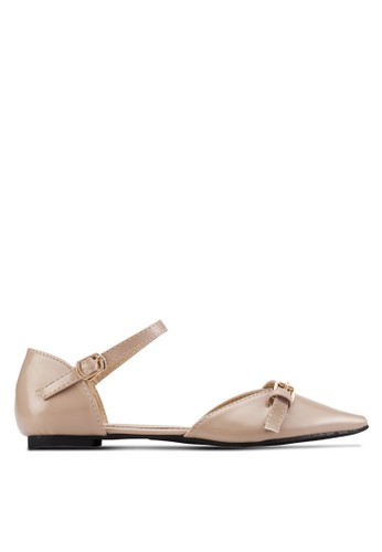 Jessica Ankle Strap Flats