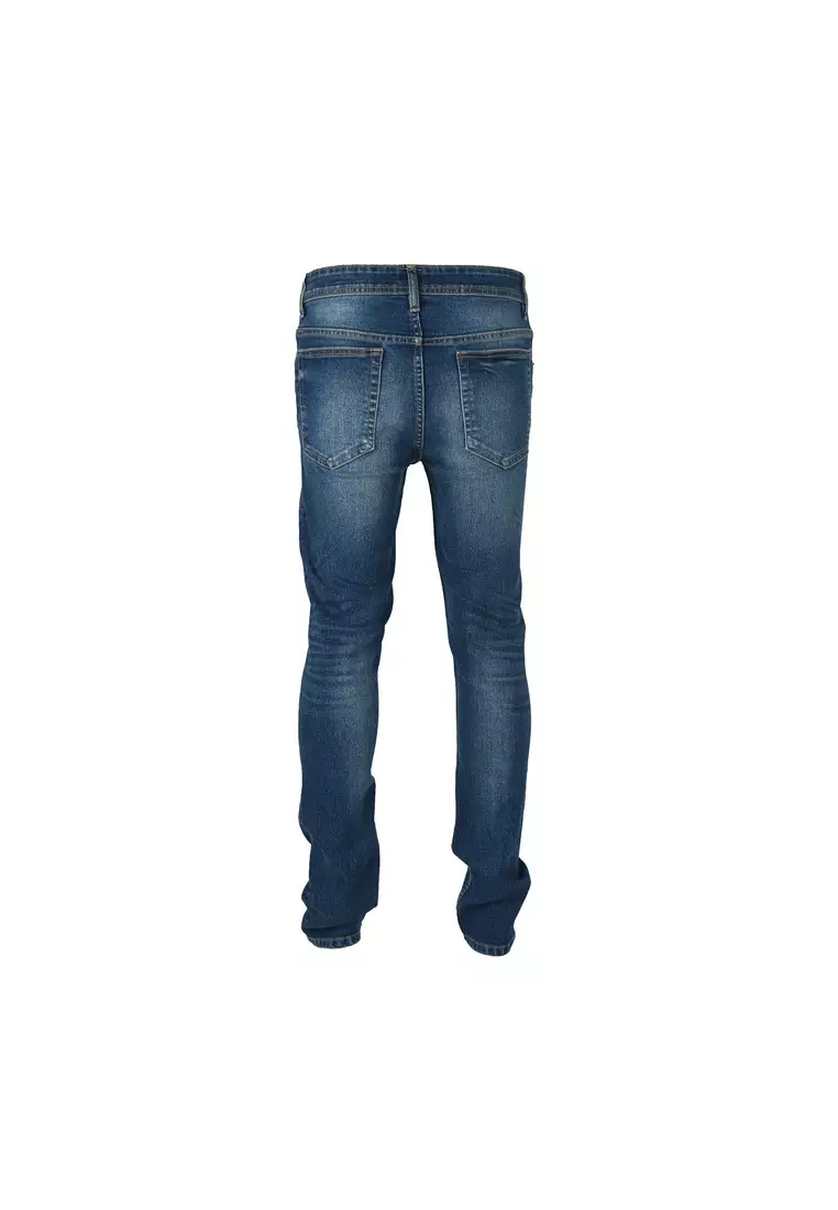 Greenlight Men's Long Wash Denim Pants Regular Fit Jeans Benhill OL-C011124