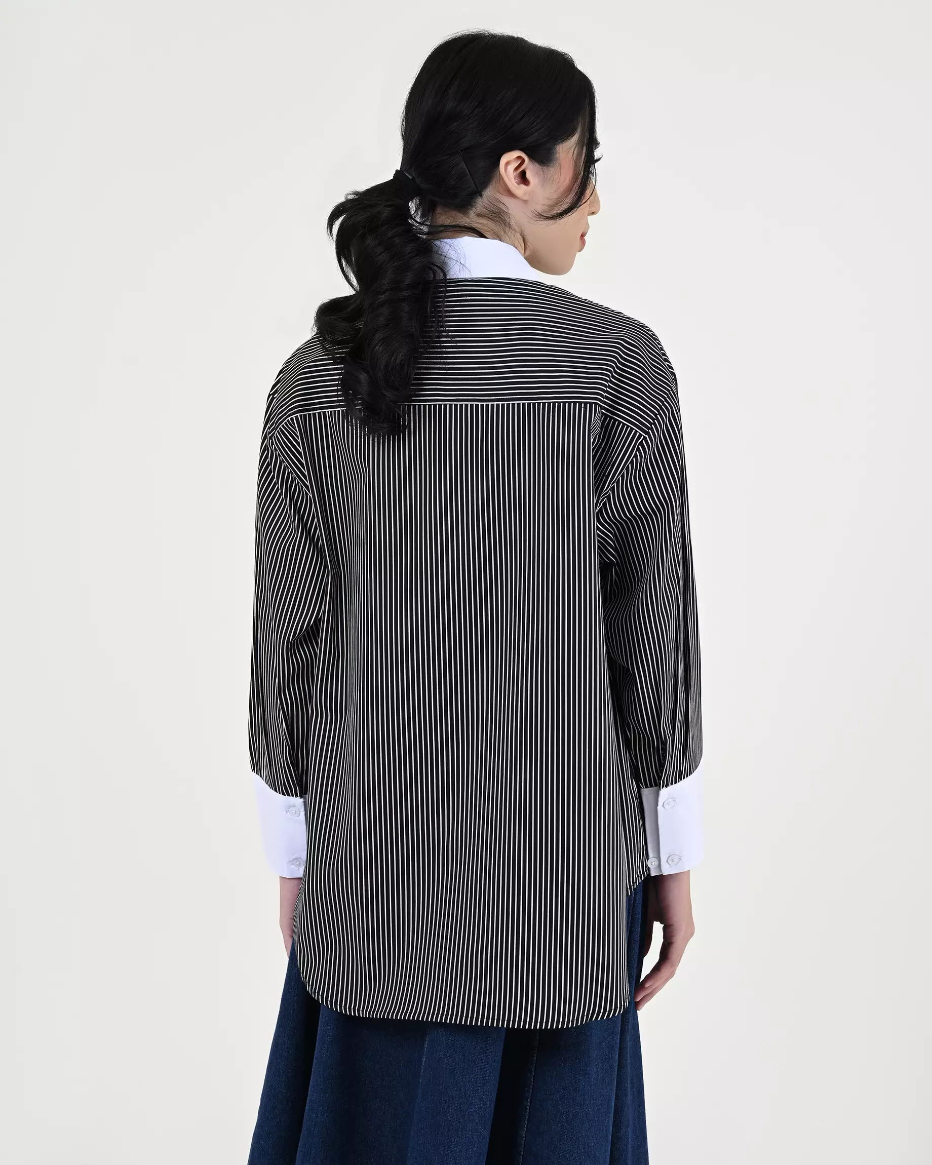 Geulis.id ALAYA SHIRT - Black