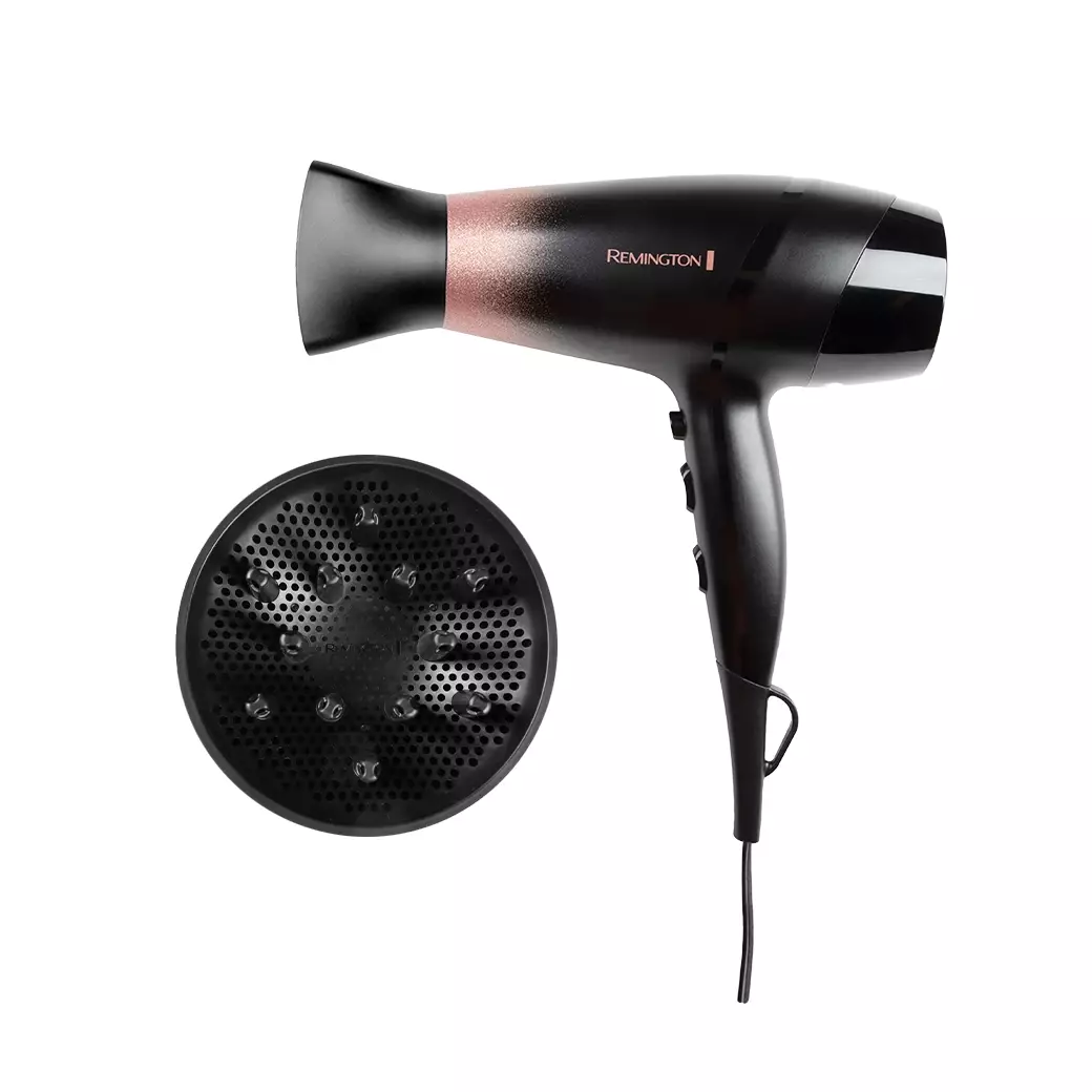 Remington Hair Dryer/Pengering Rambut Rose Shimmer D5305-ID