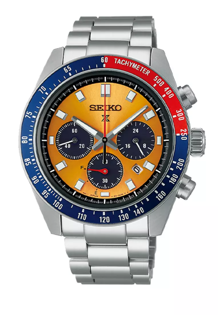 Seiko Prospex SSC947P1 Solar Men Yellow Dial Silver Stainless steel 41.4mm