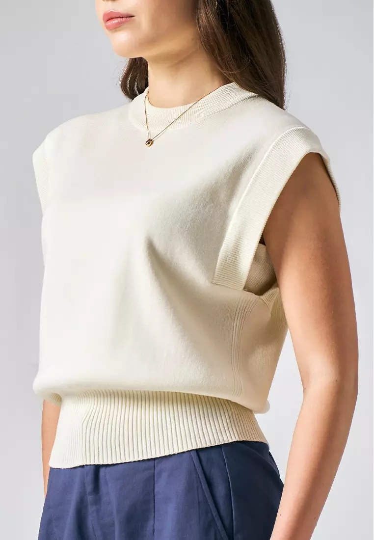 Extended Sleeve Top with Gusset Detail