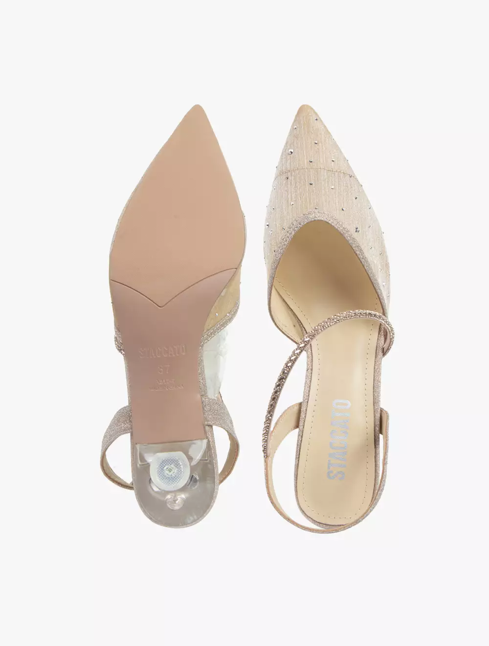 Staccato A3177-CH0 Heels - Champagne
